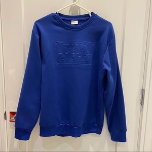 Cozy Oversized Royal Blue Budlight Crewneck